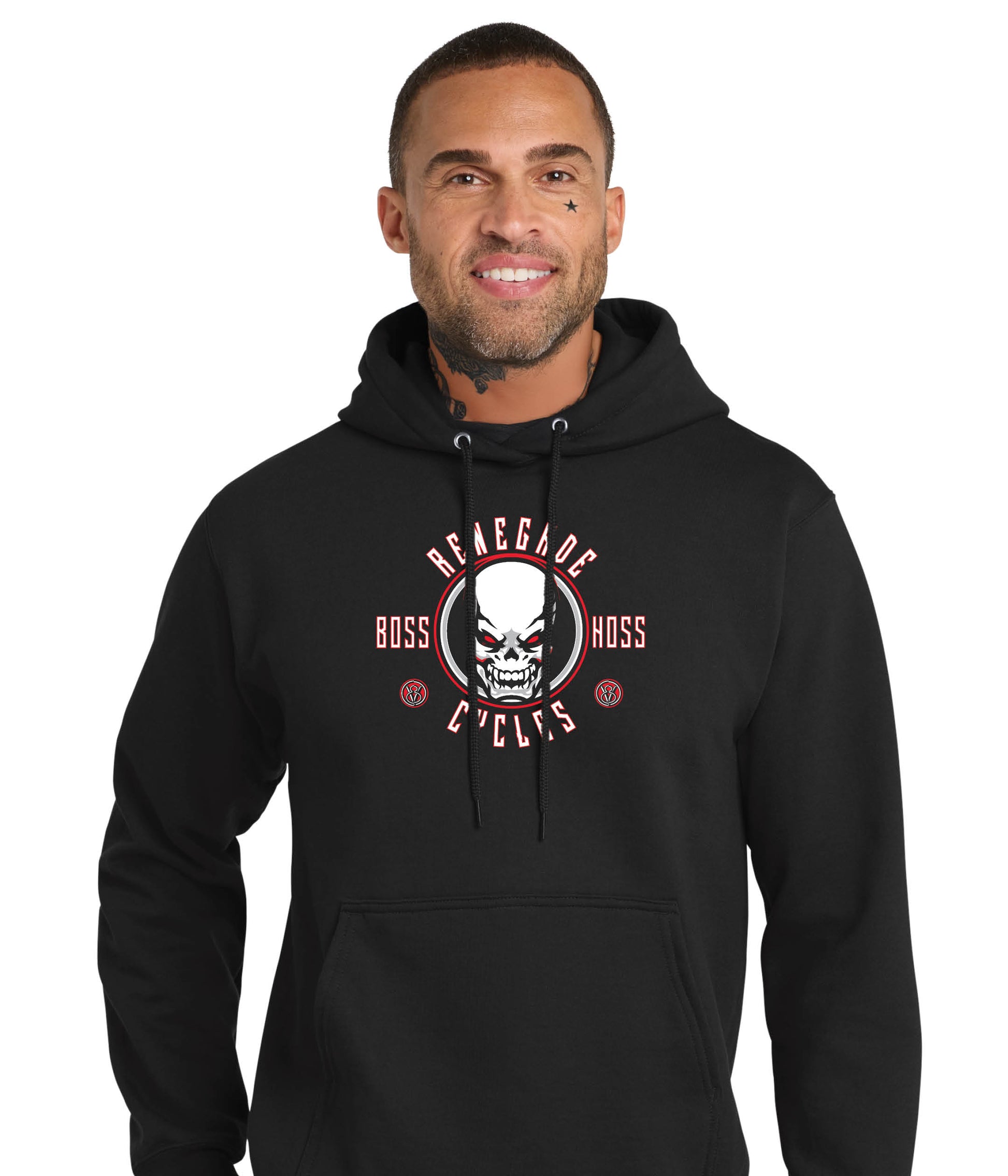 Renegade Cycles Boss Hoss Hoodie - Front